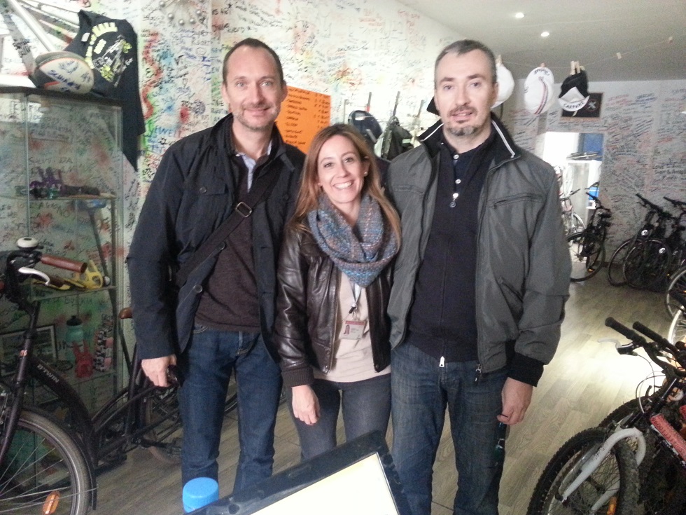 Aujourd´hui nous somme partis à la conquête de Valencia à vélo, avec Jean-François & Pierre. Nice_Nov 2014