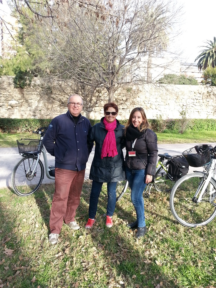 Valencia à vélo: Marie-Claude &Jean-Michel_ Janvier 2015 