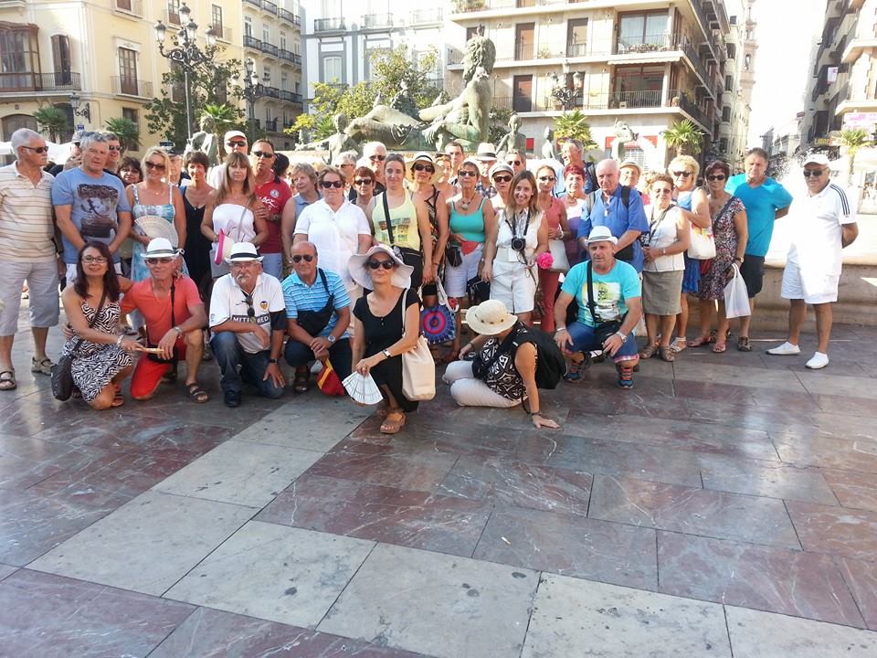 À la découverte de Valencia avec l'Amicale Marseillan. Sept 2014